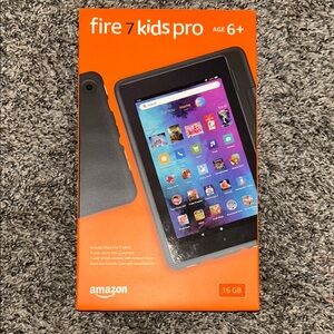 Amazon Fire 7 Kids Pro Tablet - Orange Box